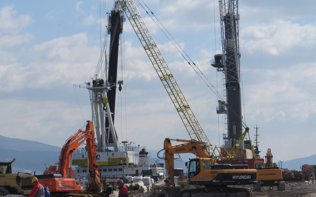 ОАО «Новорослесэкспорт» начало первый этап реконструкции причалов в порту Новороссийск